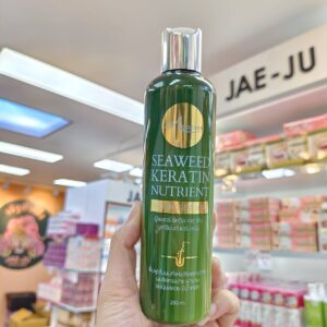 Alternative view of Moozter seaweed keratin nutrient hair serum 250ml.